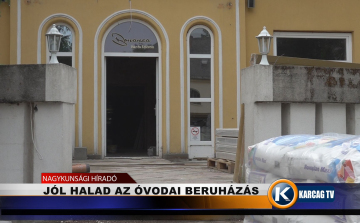 JÓL HALAD AZ ÓVODAI BERUHÁZÁS