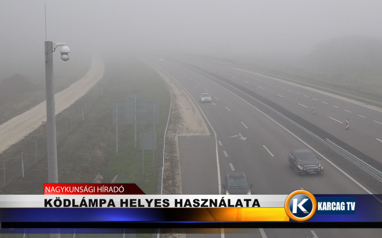 A KÖDLÁMPA HELYES HASZNÁLATA