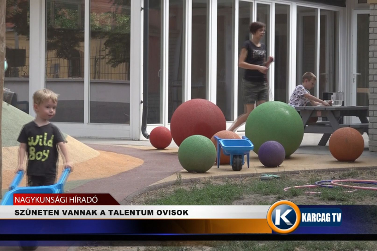 SZÜNETEN VANNAK A TALENTUM OVISOK
