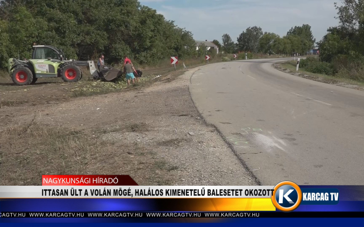 ITTASAN ÜLT A VOLÁN MÖGÉ, HALÁLOS KIMENETELŰ BALESETET OKOZOTT
