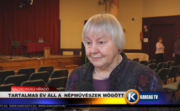 TARTALMAS ÉV ÁLL A NÉPMŰVÉSZEK MÖGÖTT