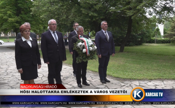 HŐSI HALOTTAKRA EMLÉKEZTEK A VÁROS VEZETŐI