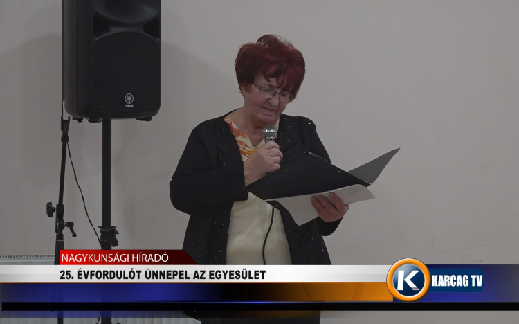 25. ÉVFORDULÓT ÜNNEPEL AZ EGYESÜLET