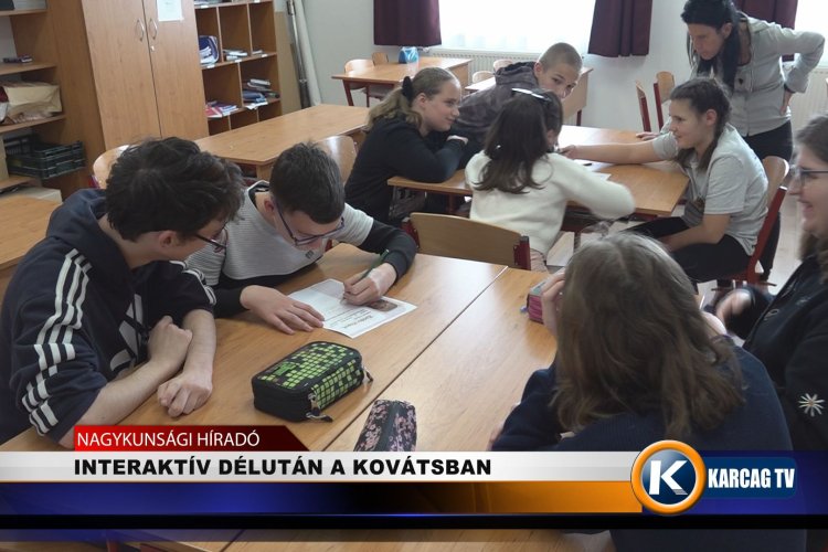 INTERAKTÍV DÉLUTÁN A KOVÁTSBAN