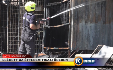 LEÉGETT AZ ÉTTEREM TISZAFÜREDEN