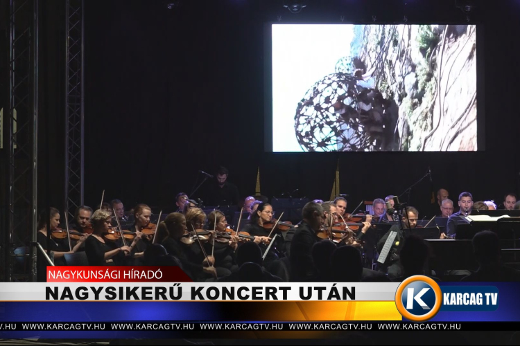 NAGY SIKERŰ KONCERT UTÁN