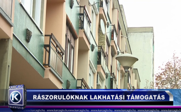 RÁSZORULÓKNAK LAKHATÁSI TÁMOGATÁS