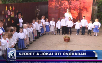SZÜRET A JÓKAI ÚTI ÓVODÁBAN