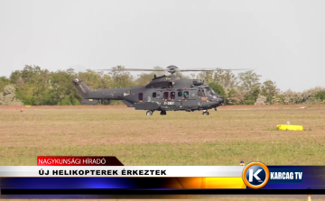 ÚJ HELIKOPTEREK ÉRKEZTEK