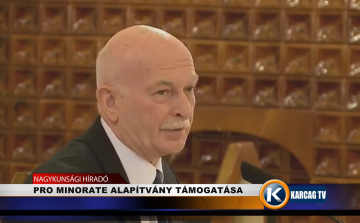 PRO MINORATE ALAPÍTVÁNY TÁMOGATÁSA