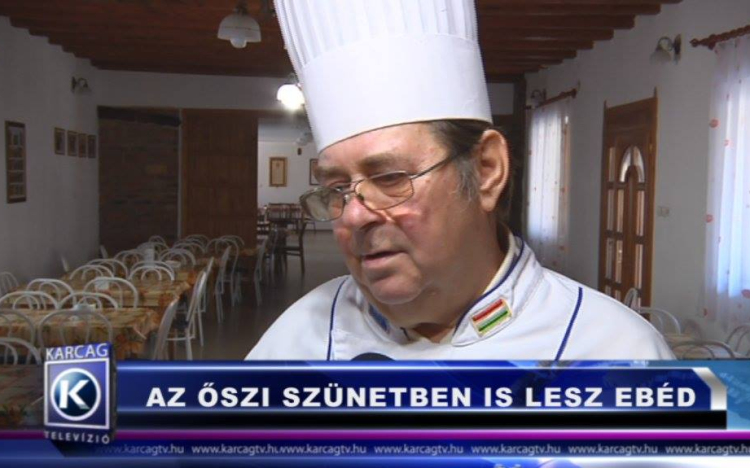 AZ ŐSZI SZÜNETBEN IS VAN EBÉD