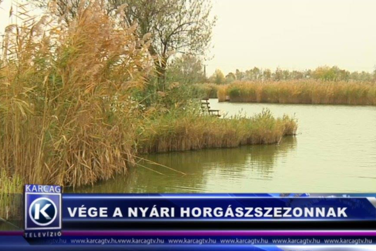 VÉGE A NYÁRI HORGÁSZSZEZONNAK