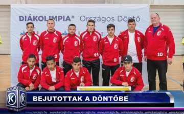 Bejutottak a döntőbe