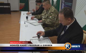 HONVÉD KADÉT PROGRAM A GIMIBEN
