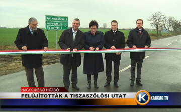FELÚJÍTOTTÁK AZ UTAT