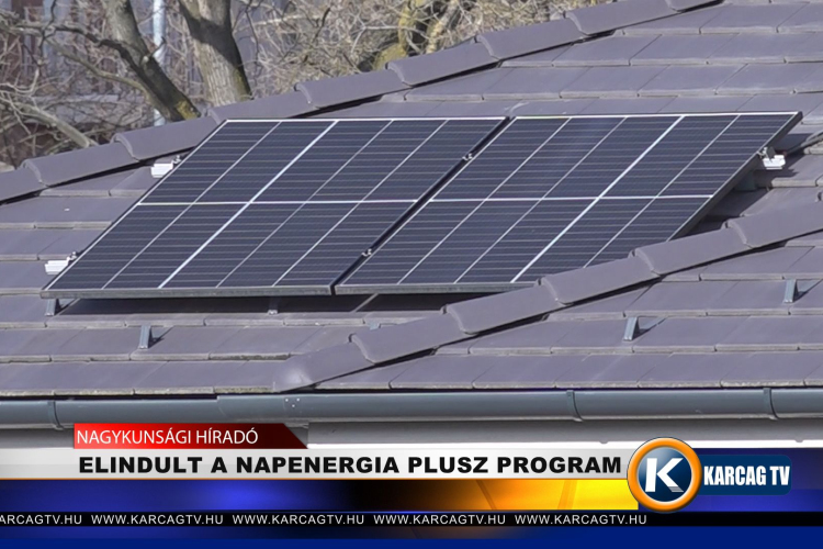 ELINDULT A NAPENERGIA PLUSZ PROGRAM