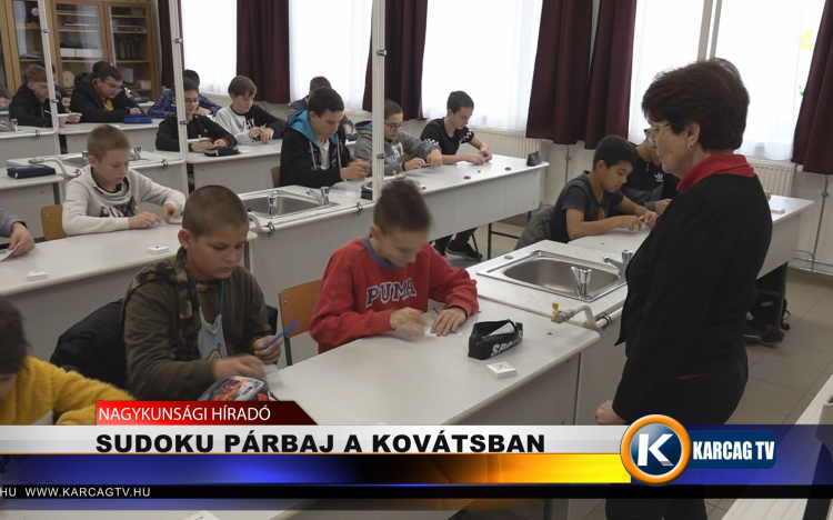 SUDOKU PÁRBAJ A KOVÁTSBAN