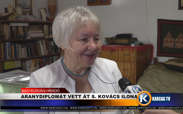 ARANYDIPLOMÁT VETT ÁT S. KOVÁCS ILONA