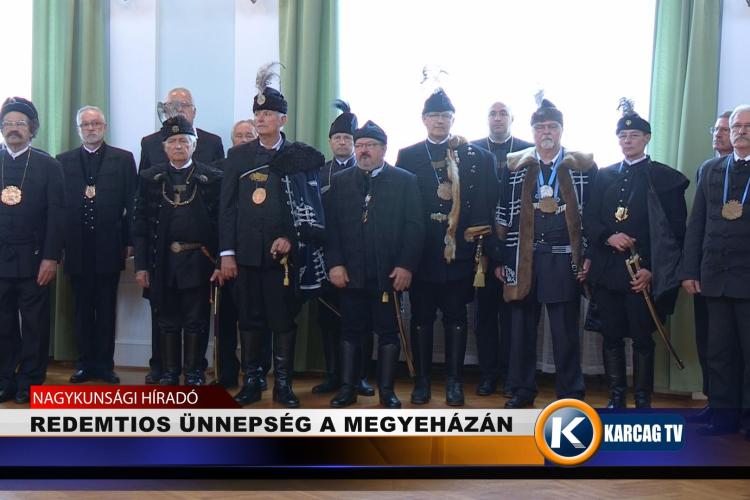 REDEMTIOS ÜNNEPSÉG A MEGYEHÁZÁN