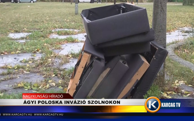 ÁGYI POLOSKA INVÁZIÓ SZOLNOKON