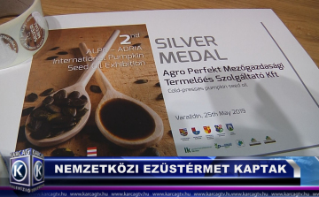 Nemzetközi ezüstérmet kaptak