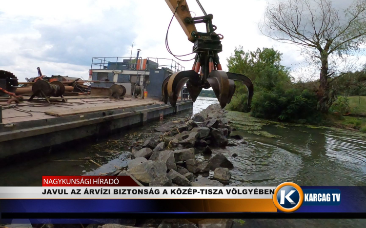 JAVUL AZ ÁRVÍZI BIZTONSÁG A KÖZÉP-TISZA VÖLGYÉBEN