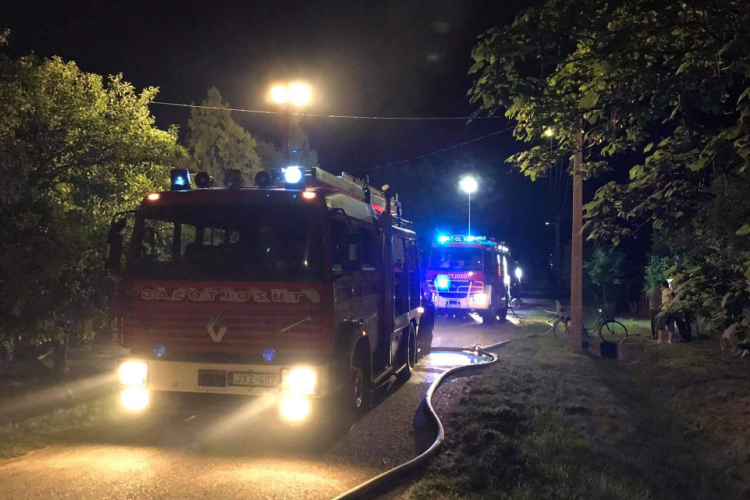  Lakóház égett Törökszentmiklóson