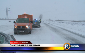 Óvatosan az utakon 