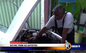 EGYRE TÖBB AZ AUTÓTŰZ