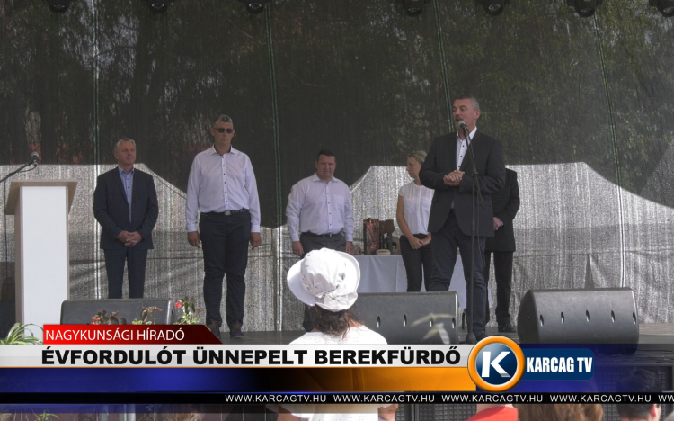 ÉVFORDULÓT ÜNNEPELT BEREKFÜRDŐ