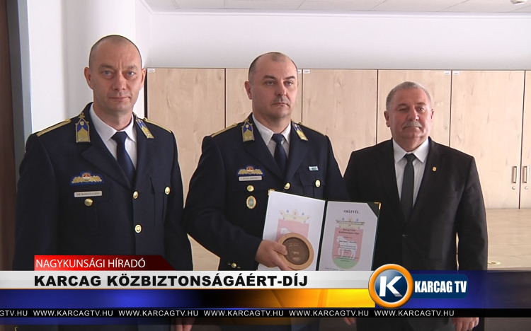 KARCAG KÖZBIZTONSÁGÁÉRT-DÍJ 2022
