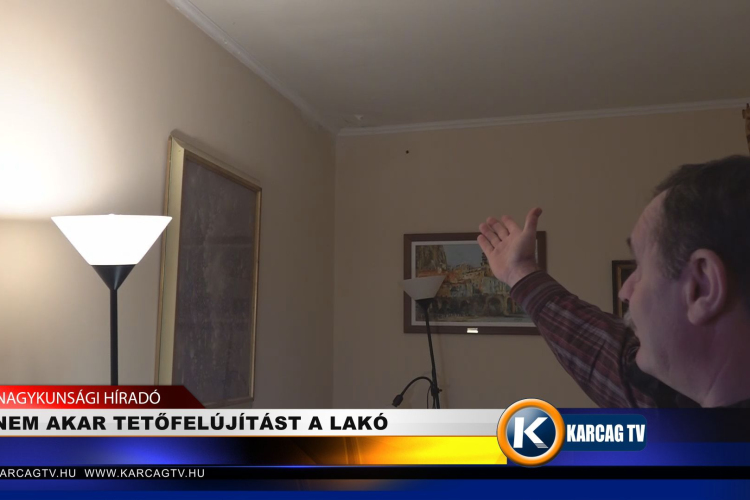 NEM AKAR TETŐFELÚJÍTÁST A LAKÓ