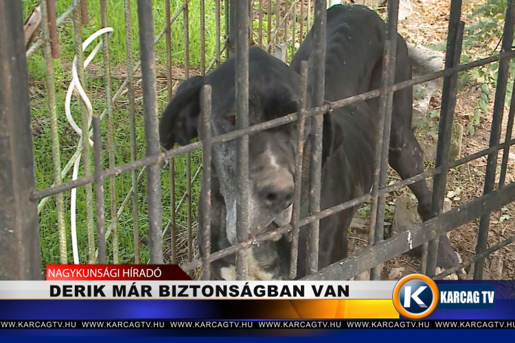 DERIK MÁR BIZTONSÁGBAN VAN
