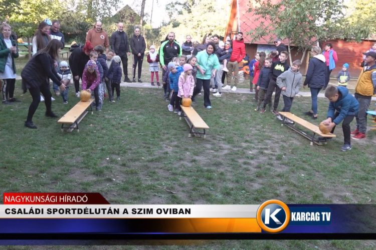 CSALÁDI SPORTDÉLUTÁN A SZIM OVIBAN