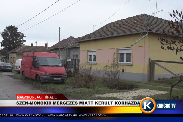 SZÉN-MONOXID MÉRGEZÉS MIATT KERÜLT KÓRHÁZBA 
