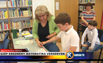 SZÉP EREDMÉNY MATEMATIKA VERSENYEN