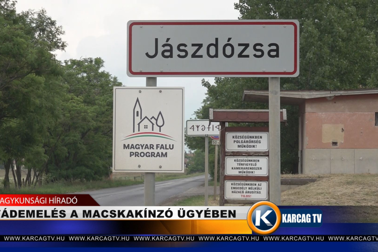 VÁDEMELÉS A MACSKAKÍNZÓ ÜGYÉBEN