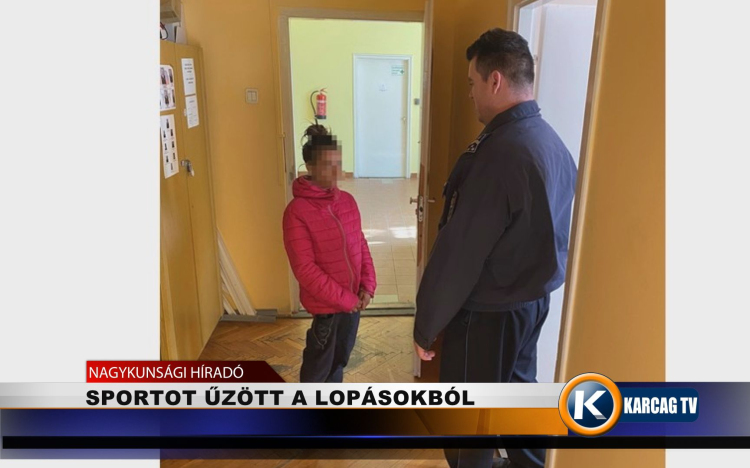 SPORTOT ŰZÖTT A LOPÁSOKBÓL