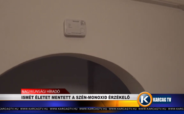 ISMÉT ÉLETET MENTETT A SZÉN-MONOXID ÉRZÉKELŐ