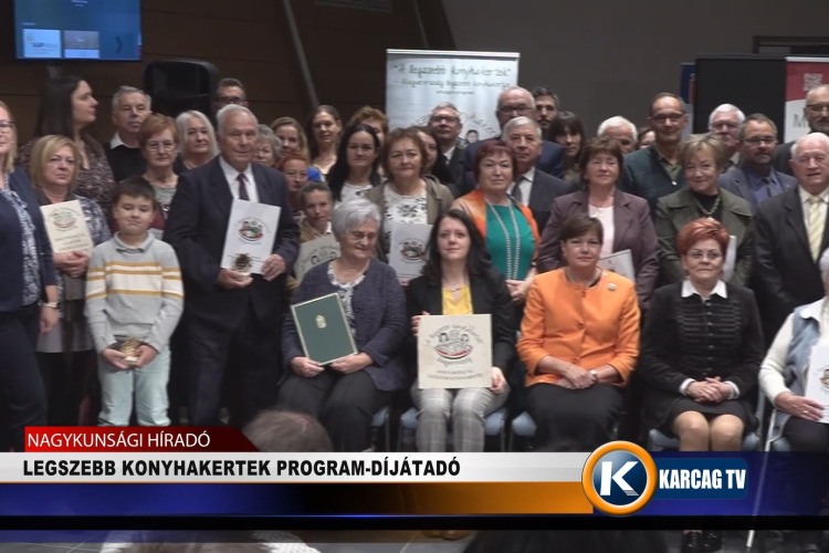 LEGSZEBB KONYHAKERTEK PROGRAM- DÍJÁTADÓ