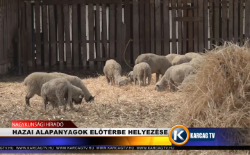 HAZAI ALAPANYAGOK ELŐTÉRBE HELYEZÉSE