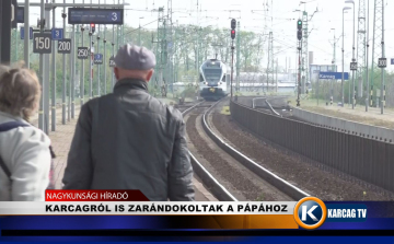 KARCAGRÓL IS ZARÁNDOKOLTAK A PÁPÁHOZ