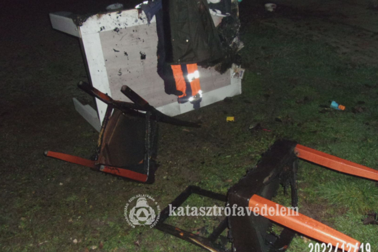Égve hagyott adventi koszorú okozott bajt Tiszaföldváron