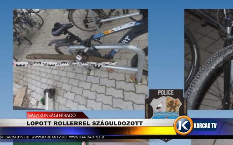 LOPOTT ROLLERREL SZÁGULDOZOTT