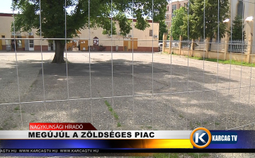MEGÚJÚL A ZÖLDÉSGES PIAC