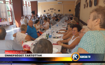 ÜNNEPSÉGET TARTOTT A MOZGÁSSÉRÜLTEK JNSZ VÁRMEGYEI EGYESÜLETÉNEK KARCAGI CSOPORTJA