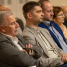 Ferencz Orsolya űrkutató, űrkutatásért felelős miniszteri biztos lakossági fóruma