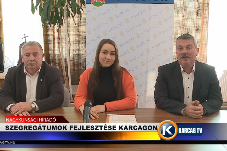 SZEGREGÁTUMOK FEJLESZTÉSE KARCAGON