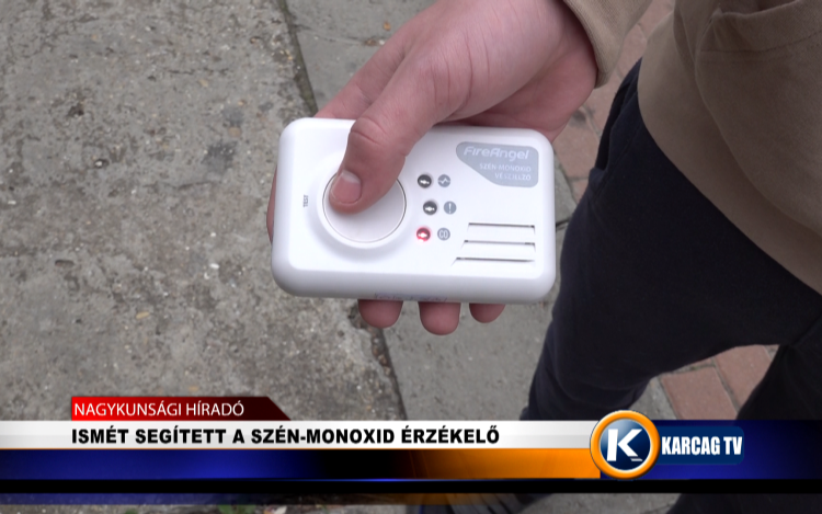 ISMÉT SEGÍTETT A SZÉN-MONOXID ÉRZÉKELŐ