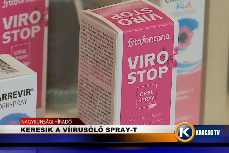 Keresik a vírusölő spray-t